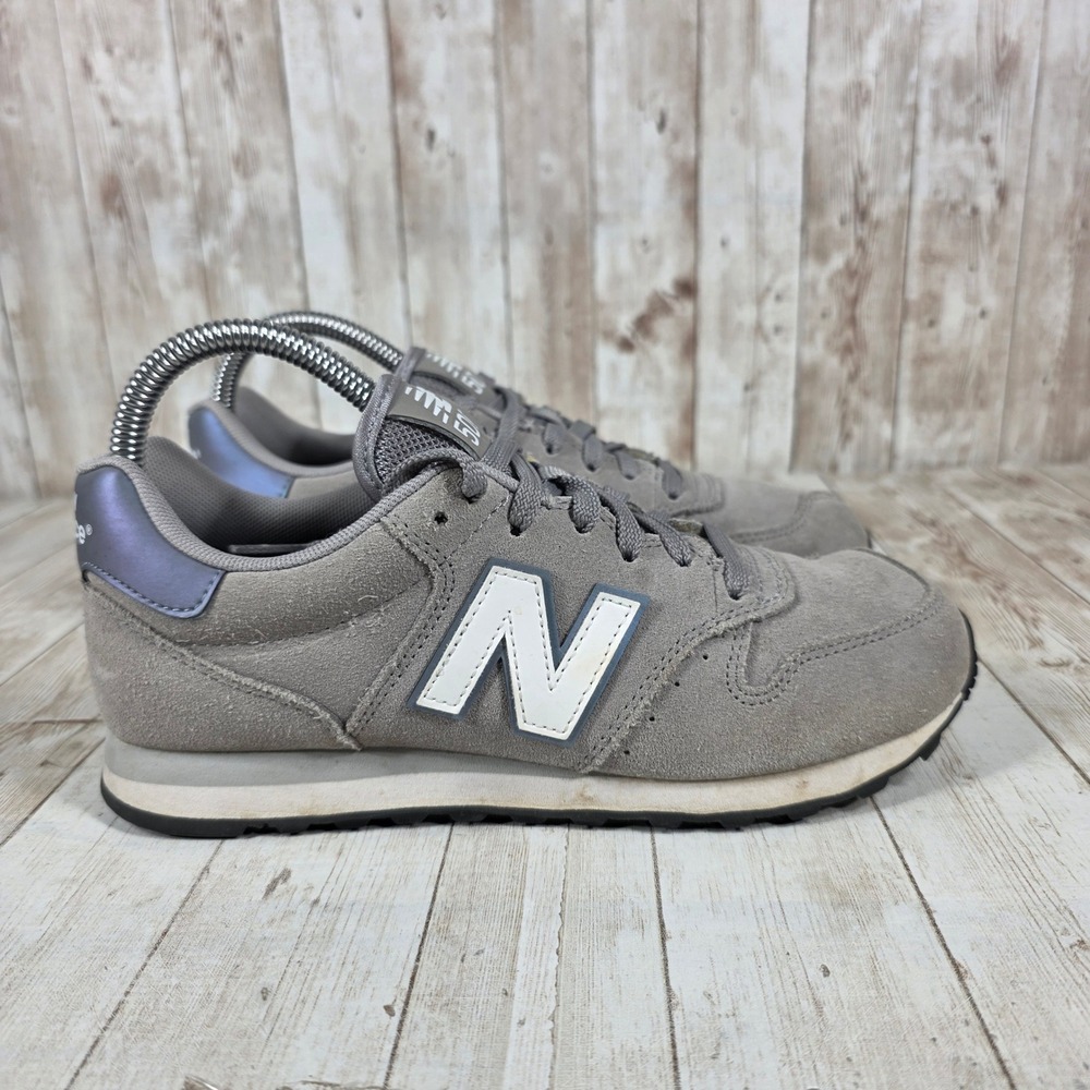 New Balance 500 Grey Suede Running Lifestyle Sneakers Shoes Women's 6.5